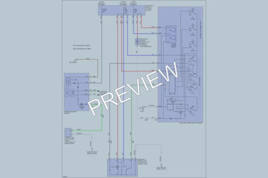 2013 Toyota RAV4 Wiper Washer wiring diagram preview
