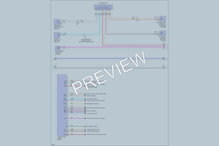2013 Toyota Sequoia Body Control Modules wiring diagram preview