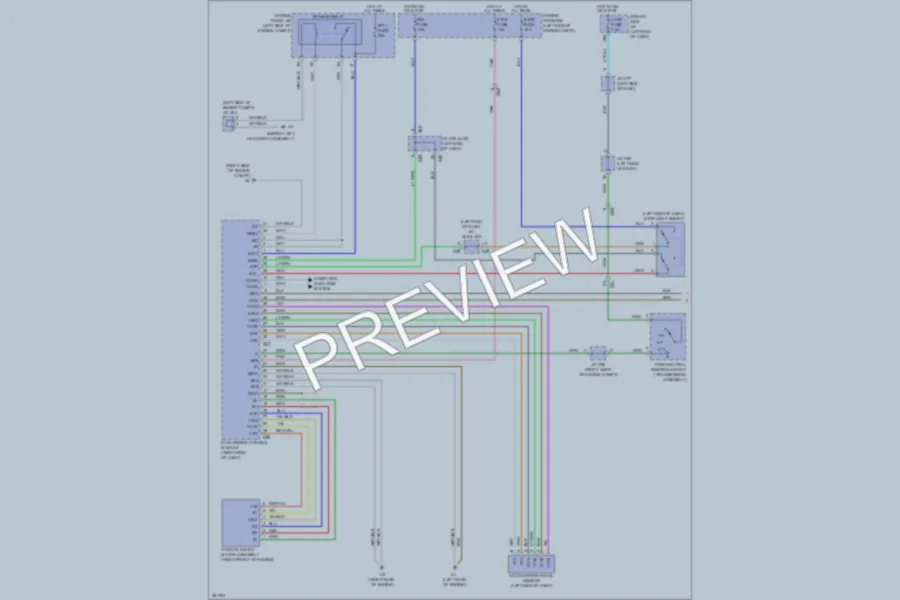 2013 Toyota Sequoia Cruise Control wiring diagram preview
