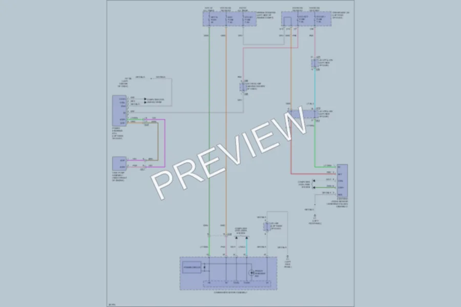2013 Toyota Sequoia Electronic Power Steering wiring diagram preview