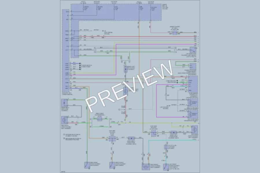 2013 Toyota Sequoia Interior Lights wiring diagram preview