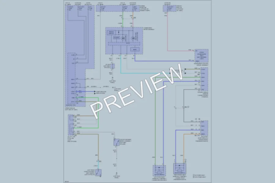 2013 Toyota Sequoia Warning Systems wiring diagram preview