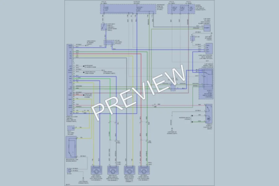 2013 Toyota Sienna Anti Lock Brakes wiring diagram preview
