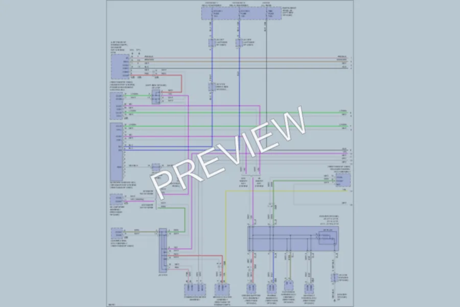 2013 Toyota Sienna Computer Data Lines wiring diagram preview