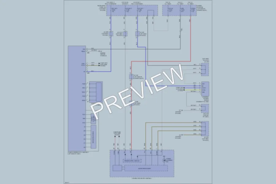 2013 Toyota Sienna Electronic Power Steering wiring diagram preview