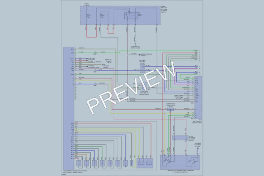 2013 Toyota Sienna Transmission wiring diagram preview