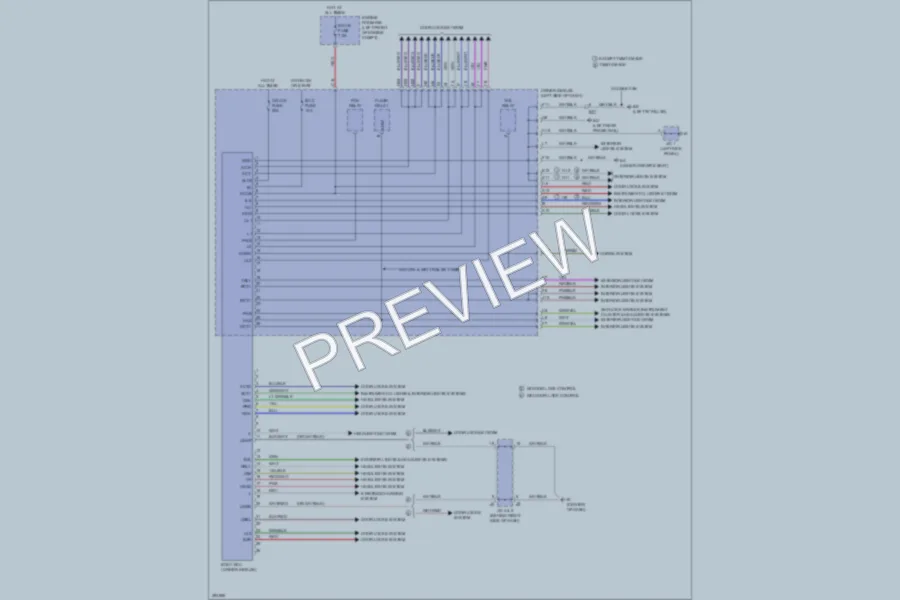2013 Toyota Tacoma Body Control Modules wiring diagram preview