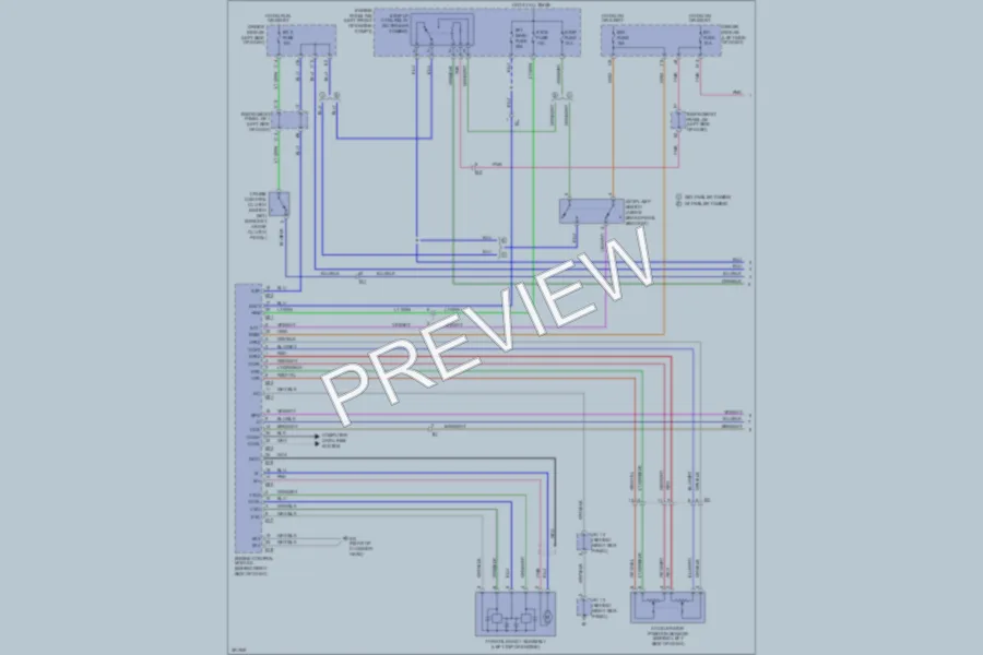 2013 Toyota Tacoma Cruise Control wiring diagram preview