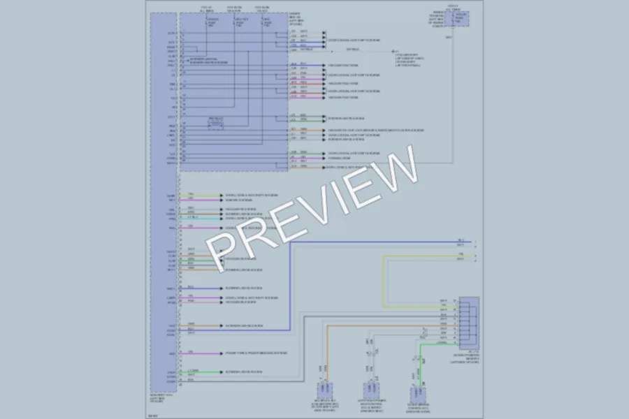 2013 Toyota Tundra Body Control Modules wiring diagram preview