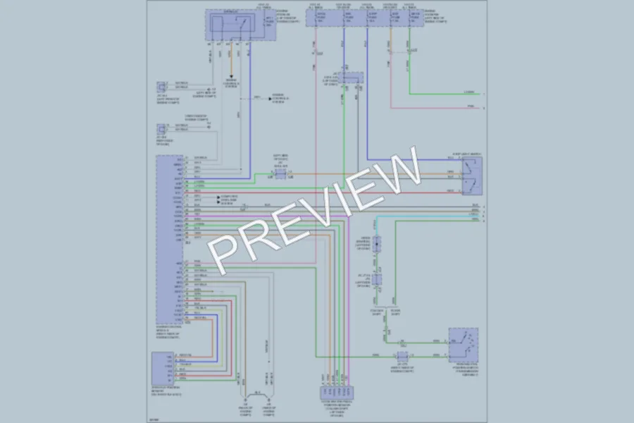 2013 Toyota Tundra Cruise Control wiring diagram preview