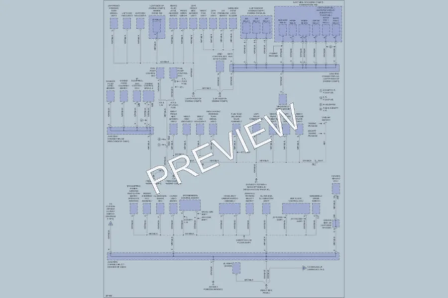 2013 Toyota Tundra Ground Distribution wiring diagram preview