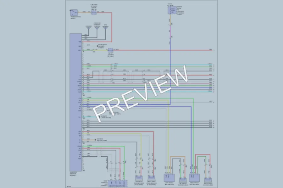 2013 Toyota Tundra Navigation wiring diagram preview