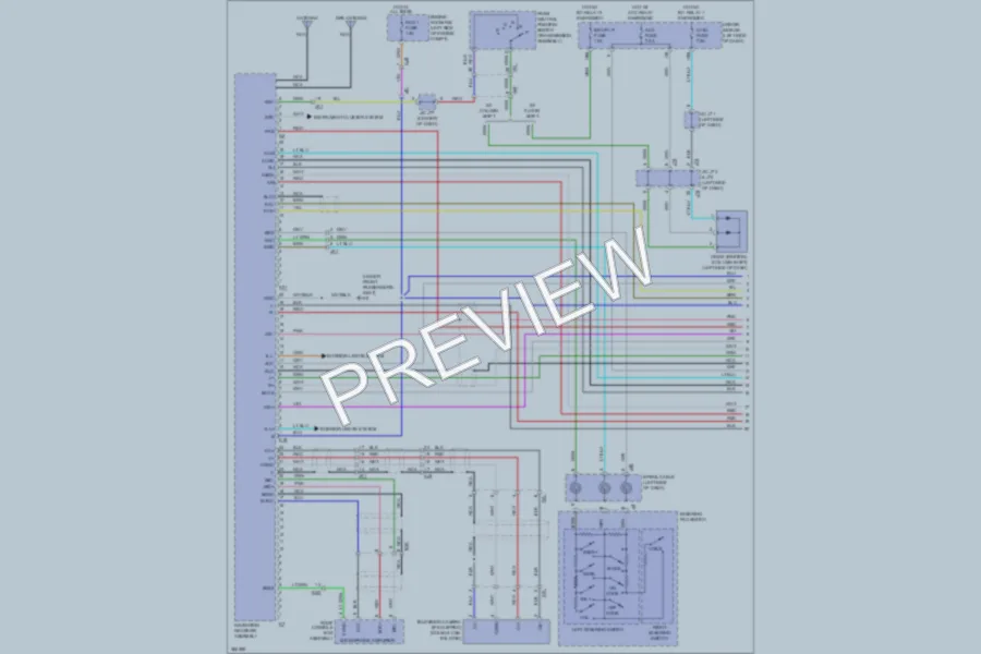2013 Toyota Tundra Radio wiring diagram preview