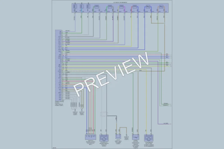 2013 Toyota Tundra Transmission wiring diagram preview