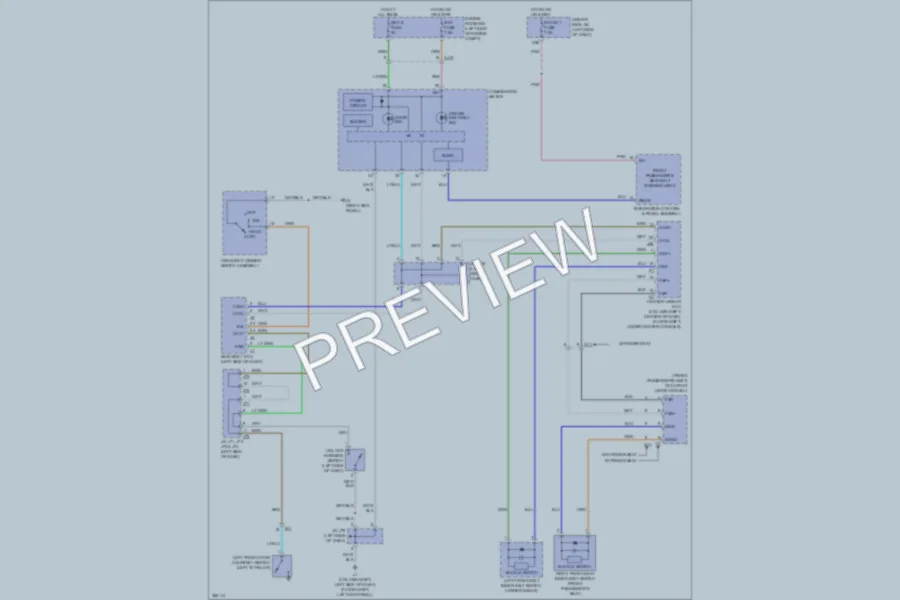 2013 Toyota Tundra Warning Systems wiring diagram preview