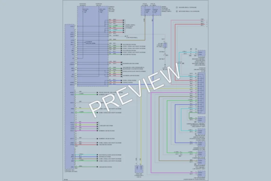2013 Toyota Venza Body Control Modules wiring diagram preview