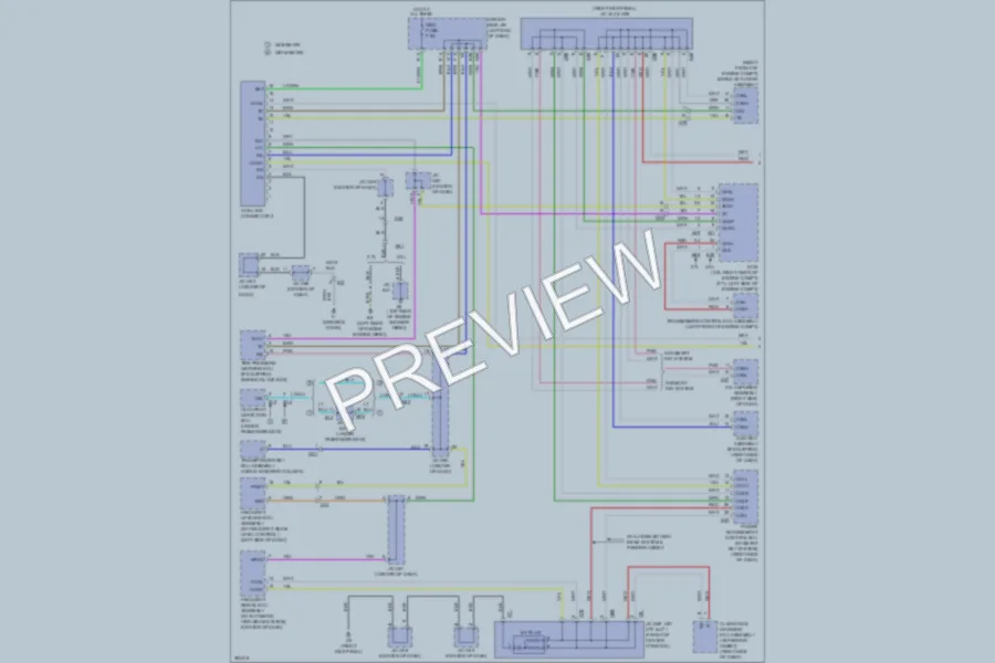 2013 Toyota Venza Computer Data Lines wiring diagram preview