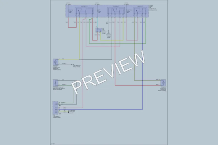 2013 Toyota Venza Cooling Fan wiring diagram preview