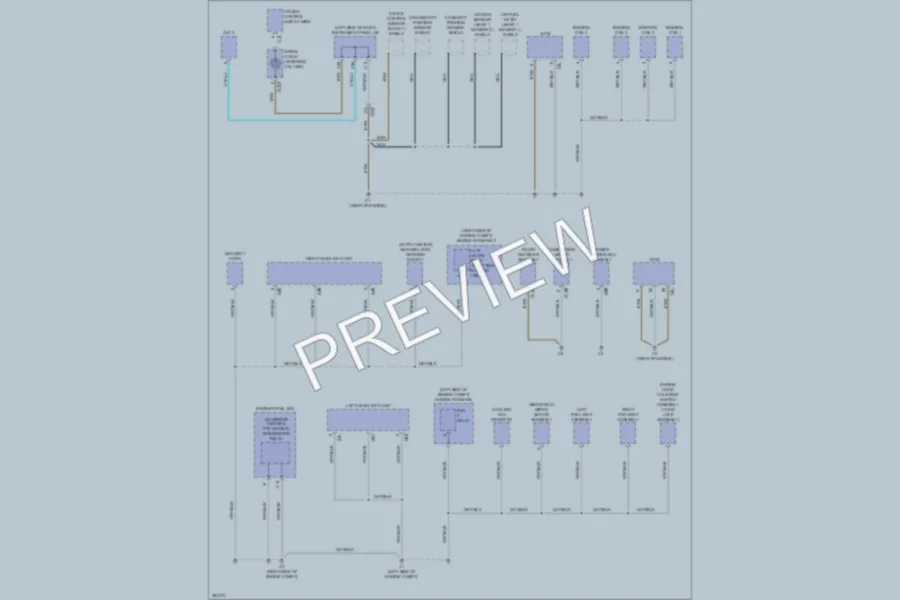 2013 Toyota Yaris Ground Distribution wiring diagram preview
