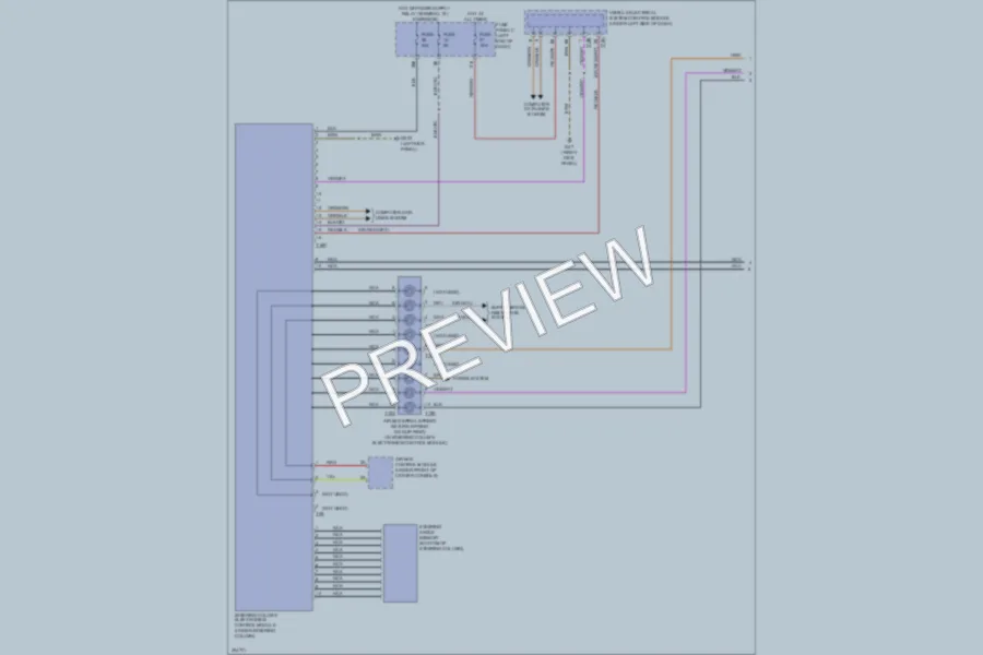 2013 Volkswagen Beetle Body Control Modules wiring diagram preview