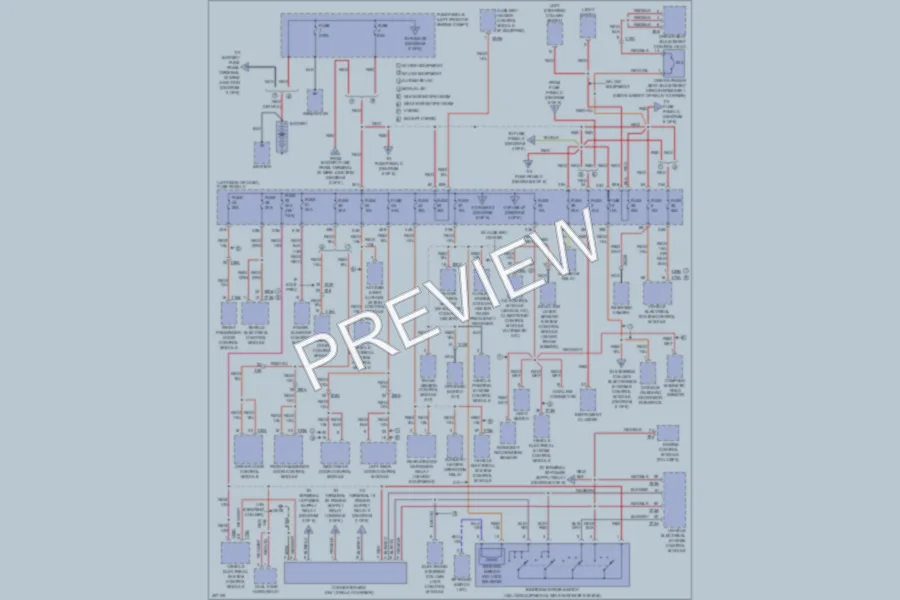 2013 Volkswagen 4D Sedan Power Distribution wiring diagram preview