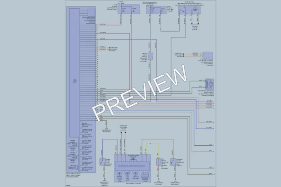 2013 Volkswagen 4D Sedan Anti Lock Brakes wiring diagram preview