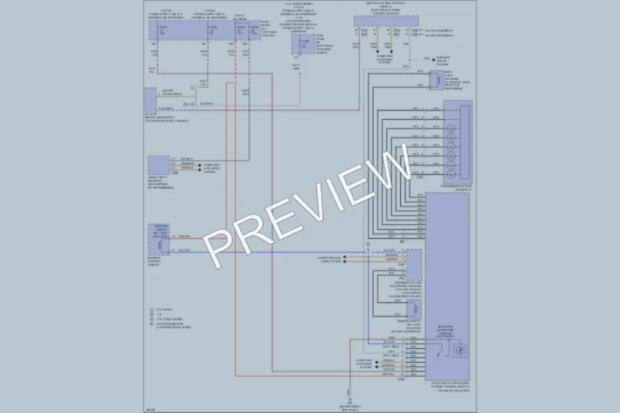 2013 Volkswagen 4D Sedan Shift Interlock wiring diagram preview