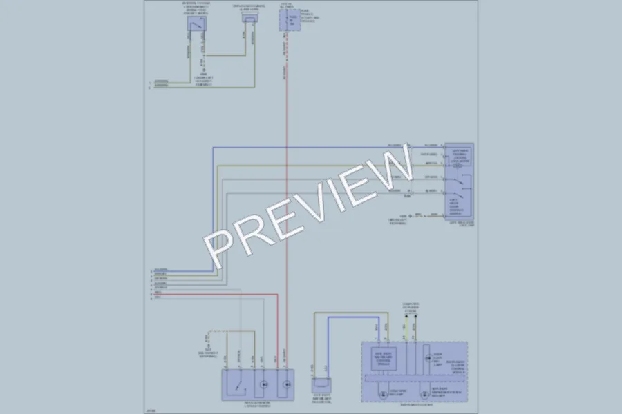 2013 Volkswagen Passat Anti Theft wiring diagram preview