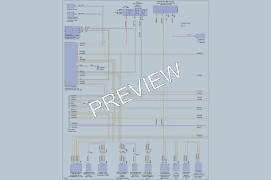 2013 Volkswagen Passat Computer Data Lines wiring diagram preview