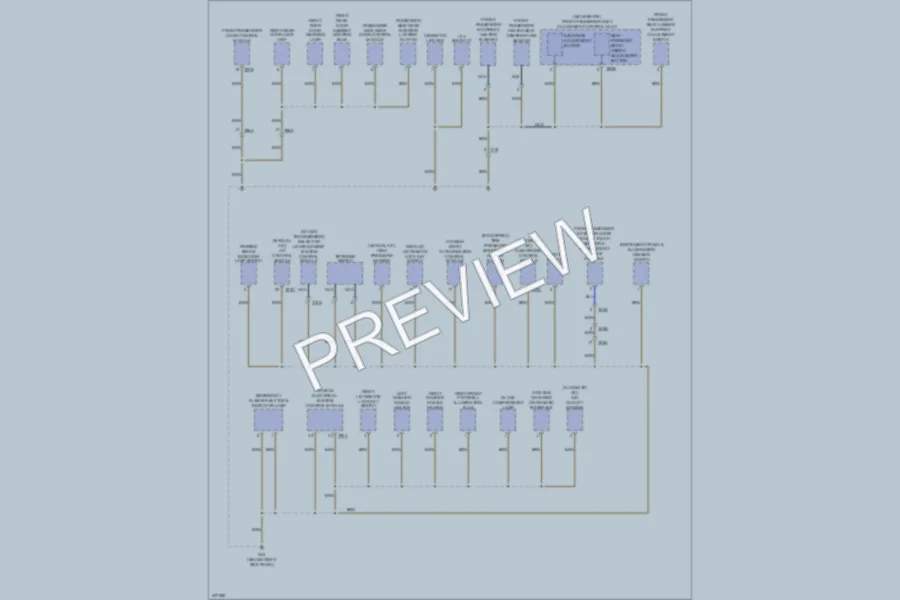 2013 Volkswagen Passat Ground Distribution wiring diagram preview