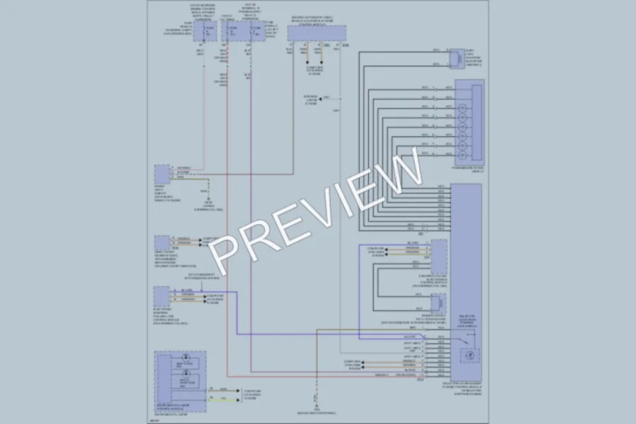 2013 Volkswagen Passat Shift Interlock wiring diagram preview