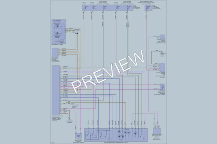 2013 Volkswagen Tiguan Shift Interlock wiring diagram preview