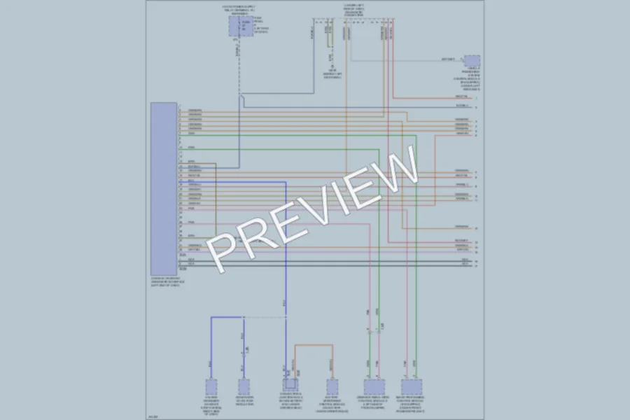 2013 Volkswagen Touareg Computer Data Lines wiring diagram preview