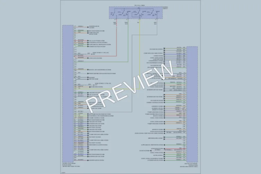 2013 Volvo C30 Body Control Modules wiring diagram preview