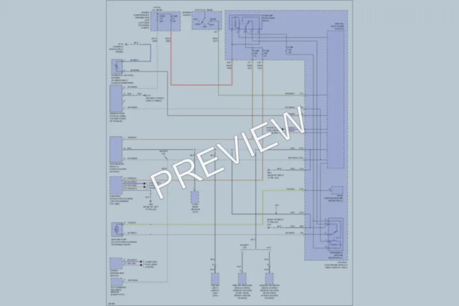 2013 Volvo C30 Wiper Washer wiring diagram preview