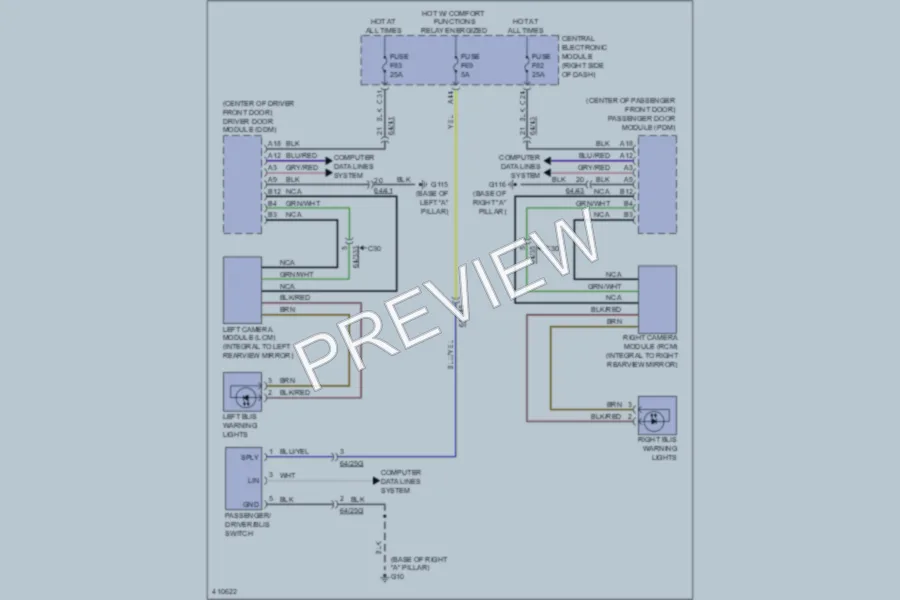 2013 Volvo C70 Navigation wiring diagram preview