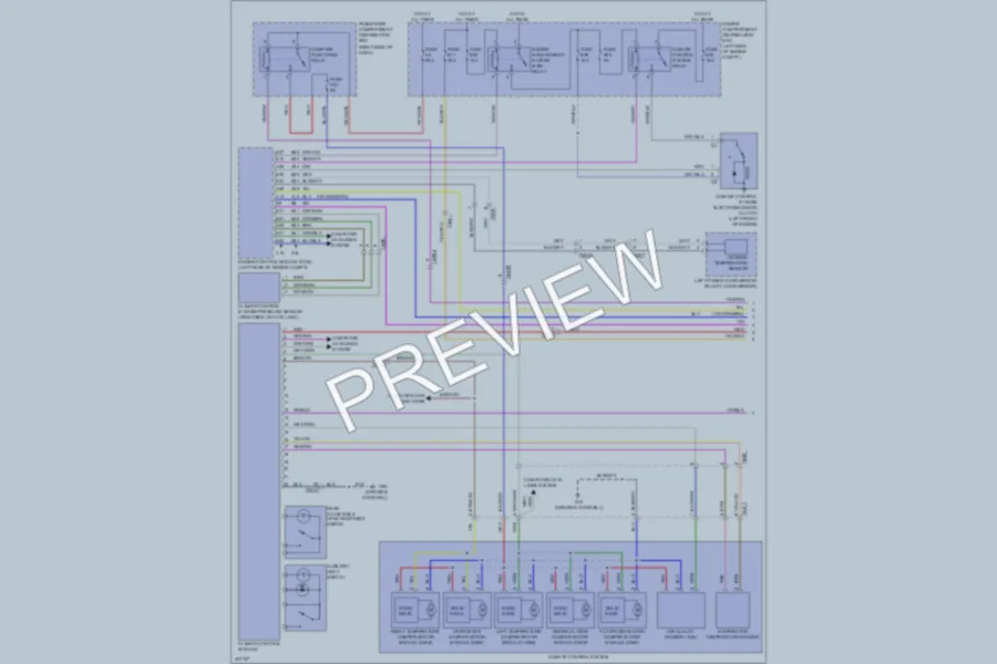 2013 Volvo S60 Air Conditioning wiring diagram preview