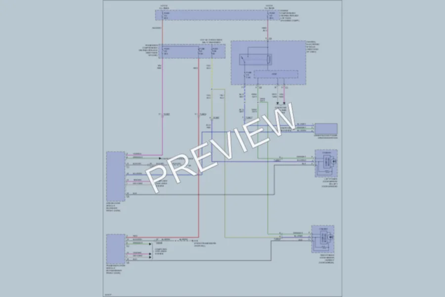 2013 Volvo S60 Navigation wiring diagram preview