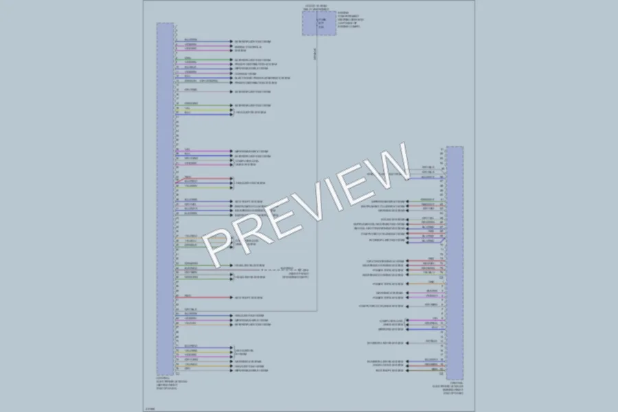 2013 Volvo XC60 Body Control Modules wiring diagram preview