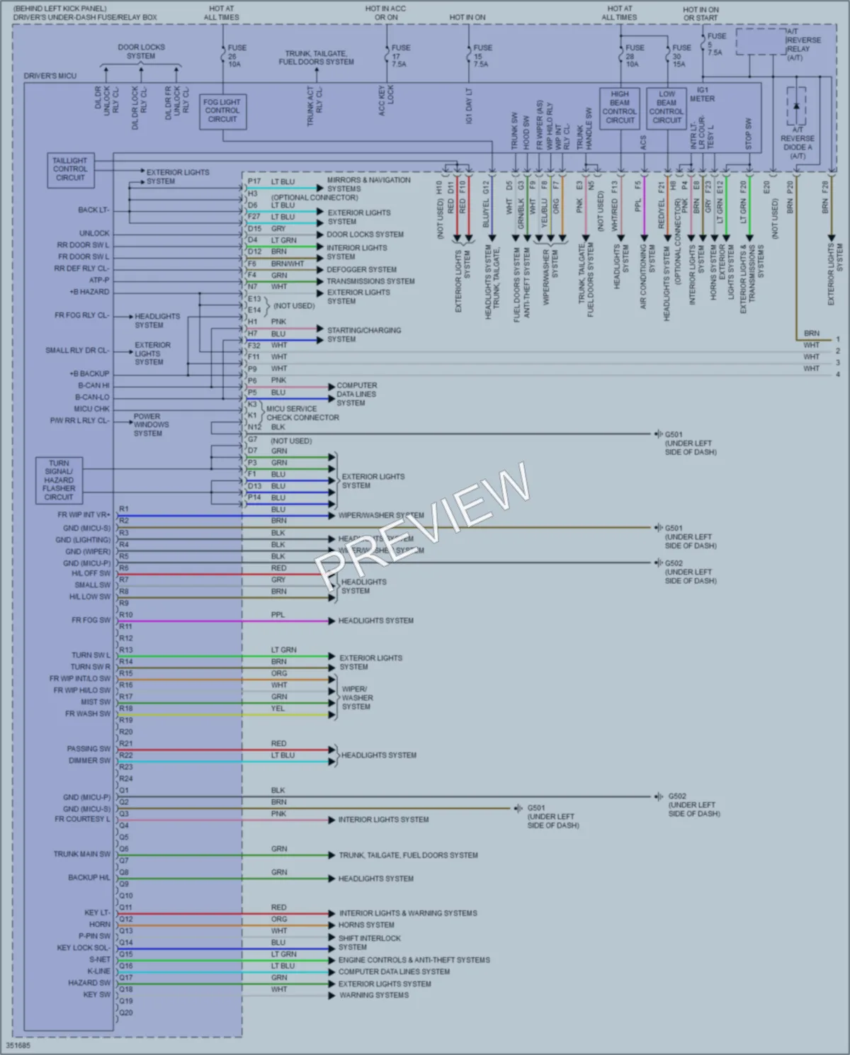 2014 Acura TSX Body Control Modules wiring diagram preview