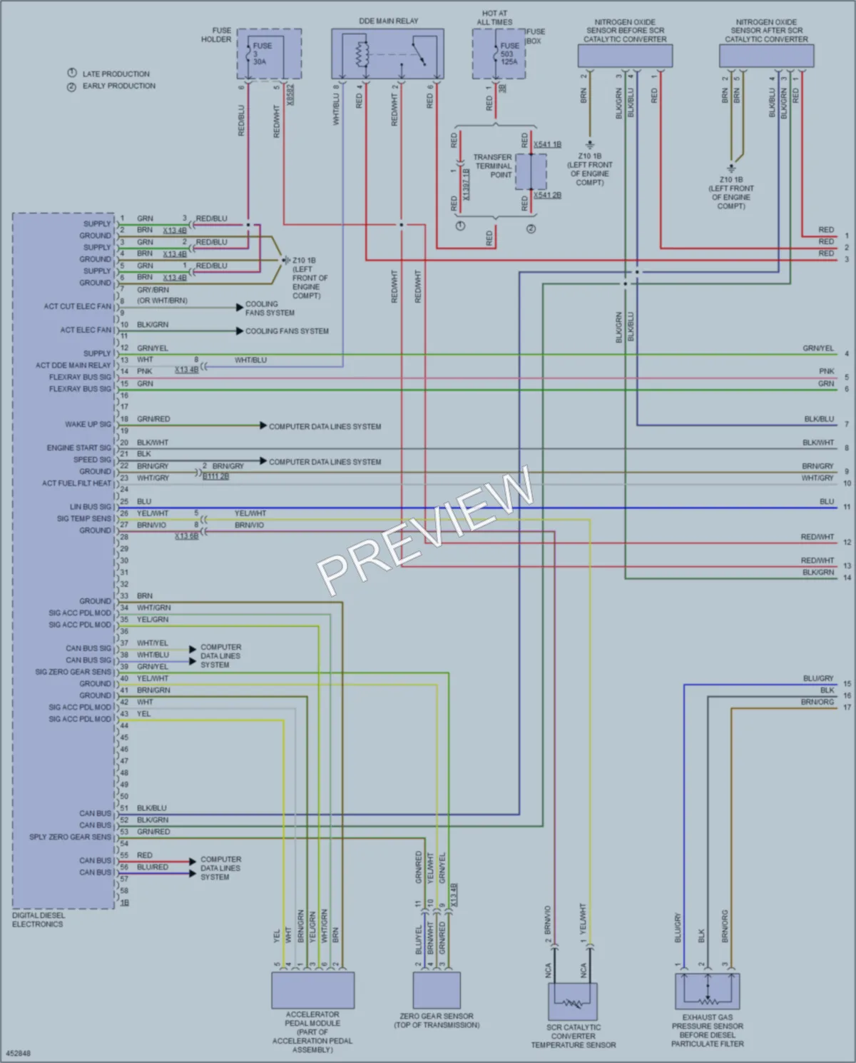 2014 BMW 328d Engine Performance wiring diagram preview