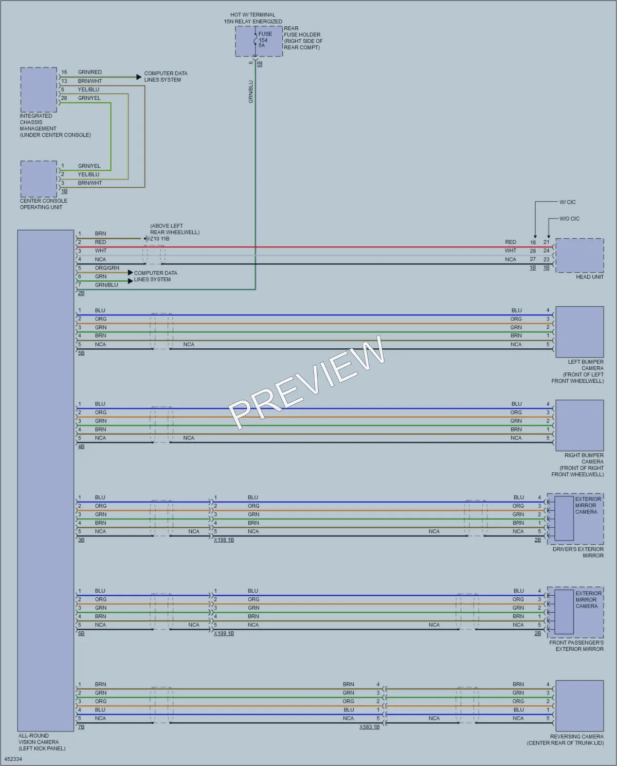 2014 BMW 328iGranTurismo Navigation wiring diagram preview