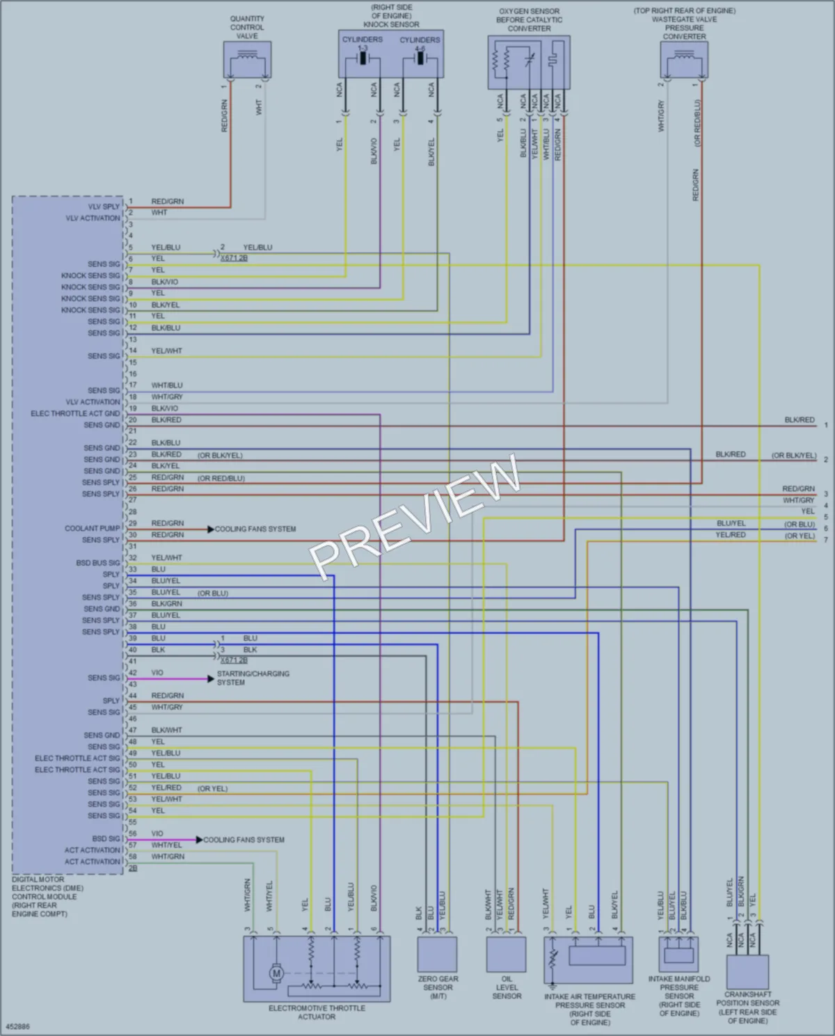 2014 BMW 535iGranTurismo Engine Performance wiring diagram preview