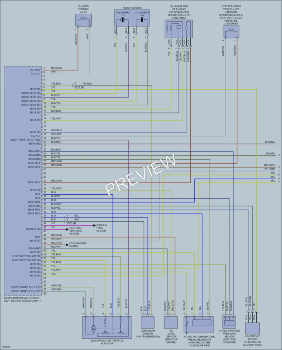 2014 BMW M235i Engine Performance wiring diagram preview