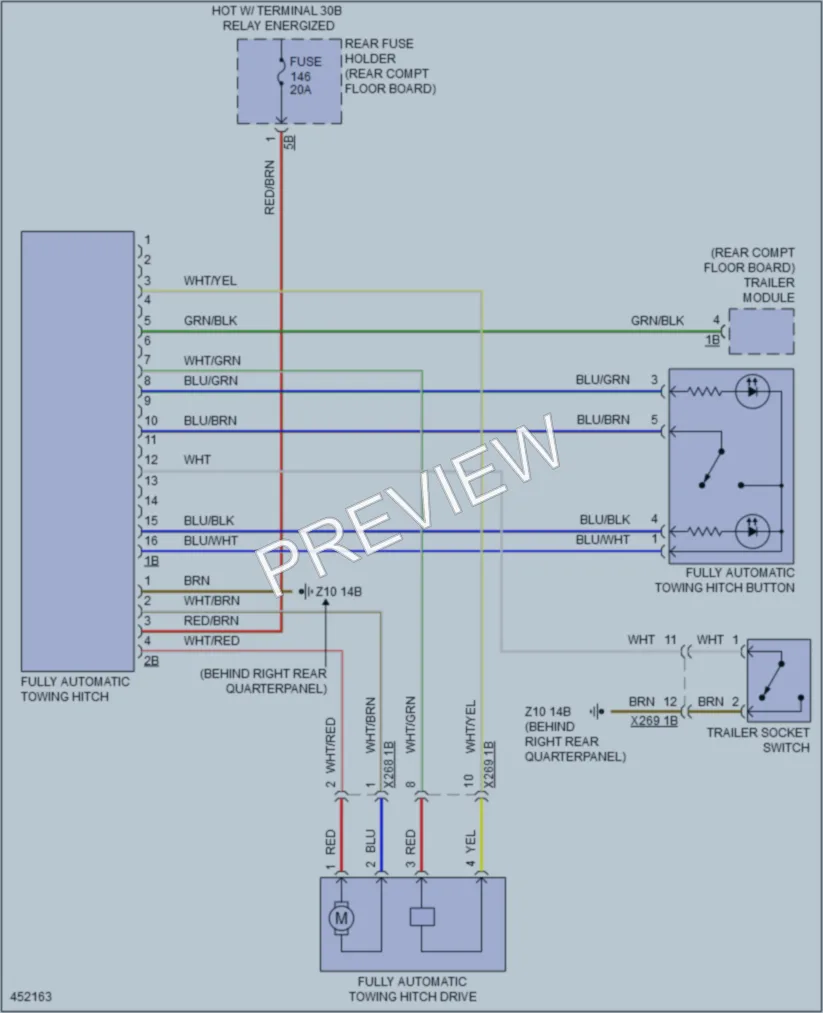 2014 BMW X3 Active Bodyworks wiring diagram preview