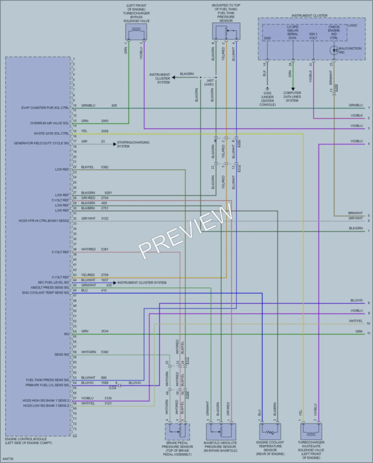 2014 Buick Encore Engine Performance wiring diagram preview