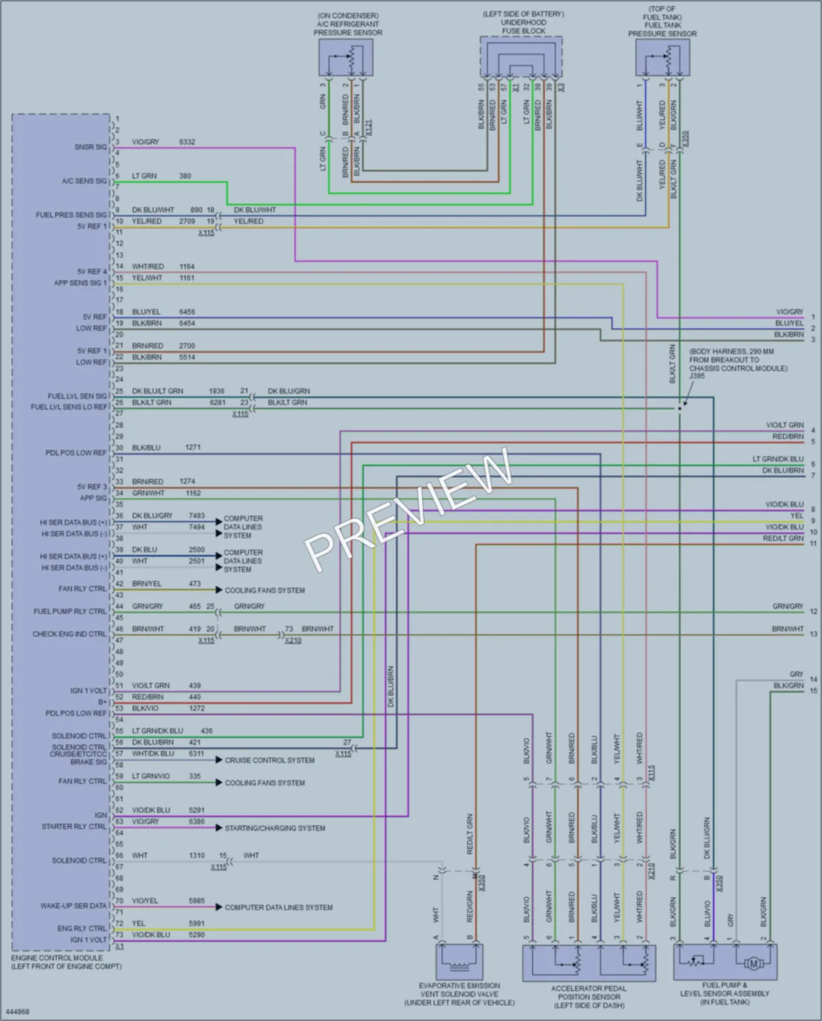 2014 Buick LaCrosse Engine Performance wiring diagram preview