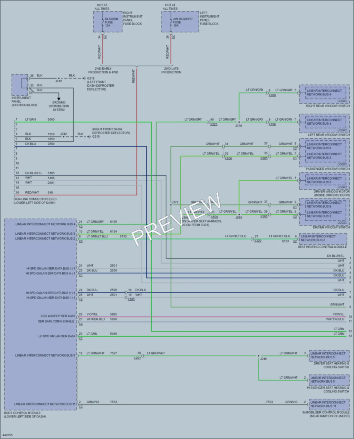 2014 Chevrolet C1500PickupSilverado Computer Data Lines wiring diagram preview