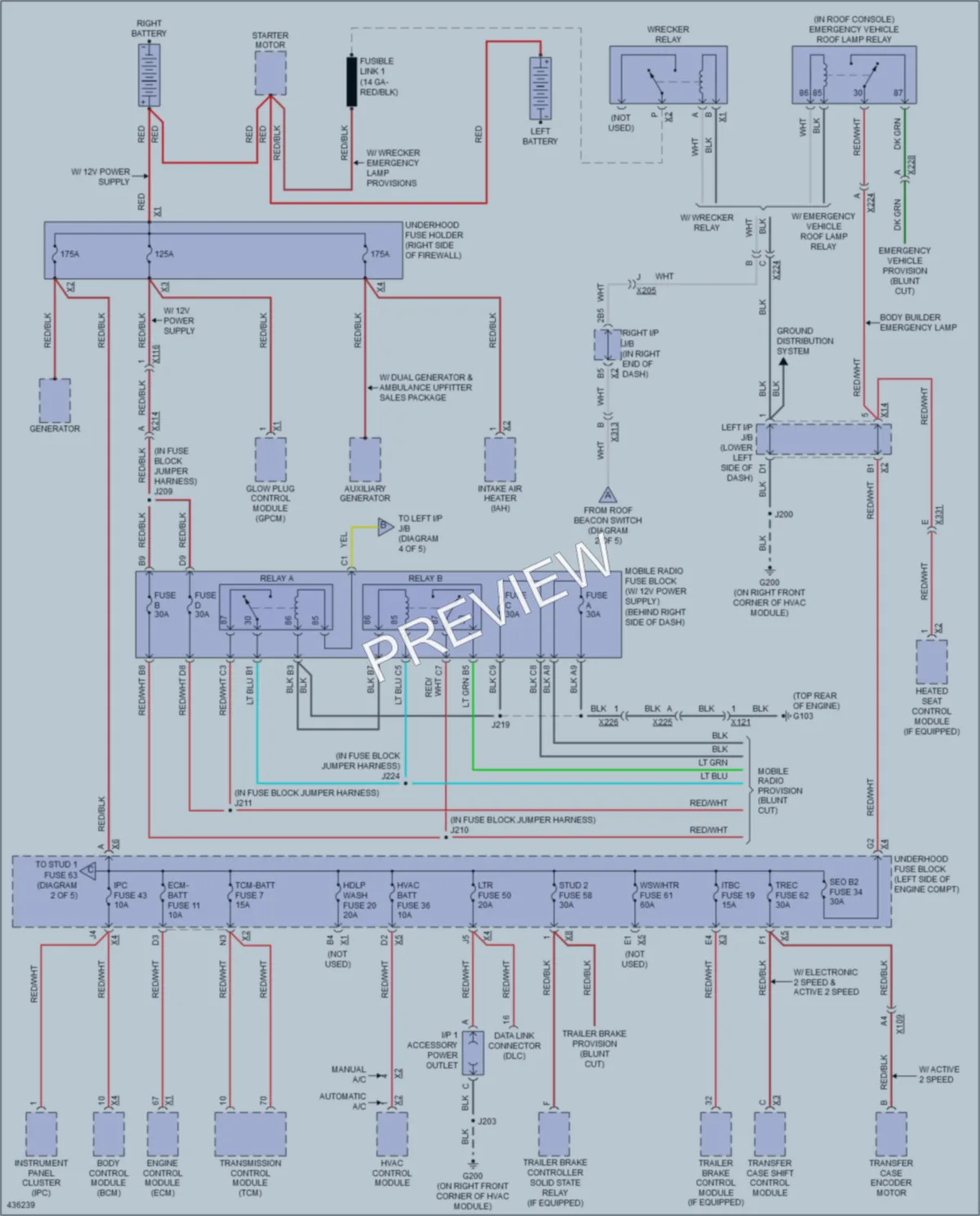 2014 Chevrolet C3500HDPickupSilverado Power Distribution wiring diagram preview