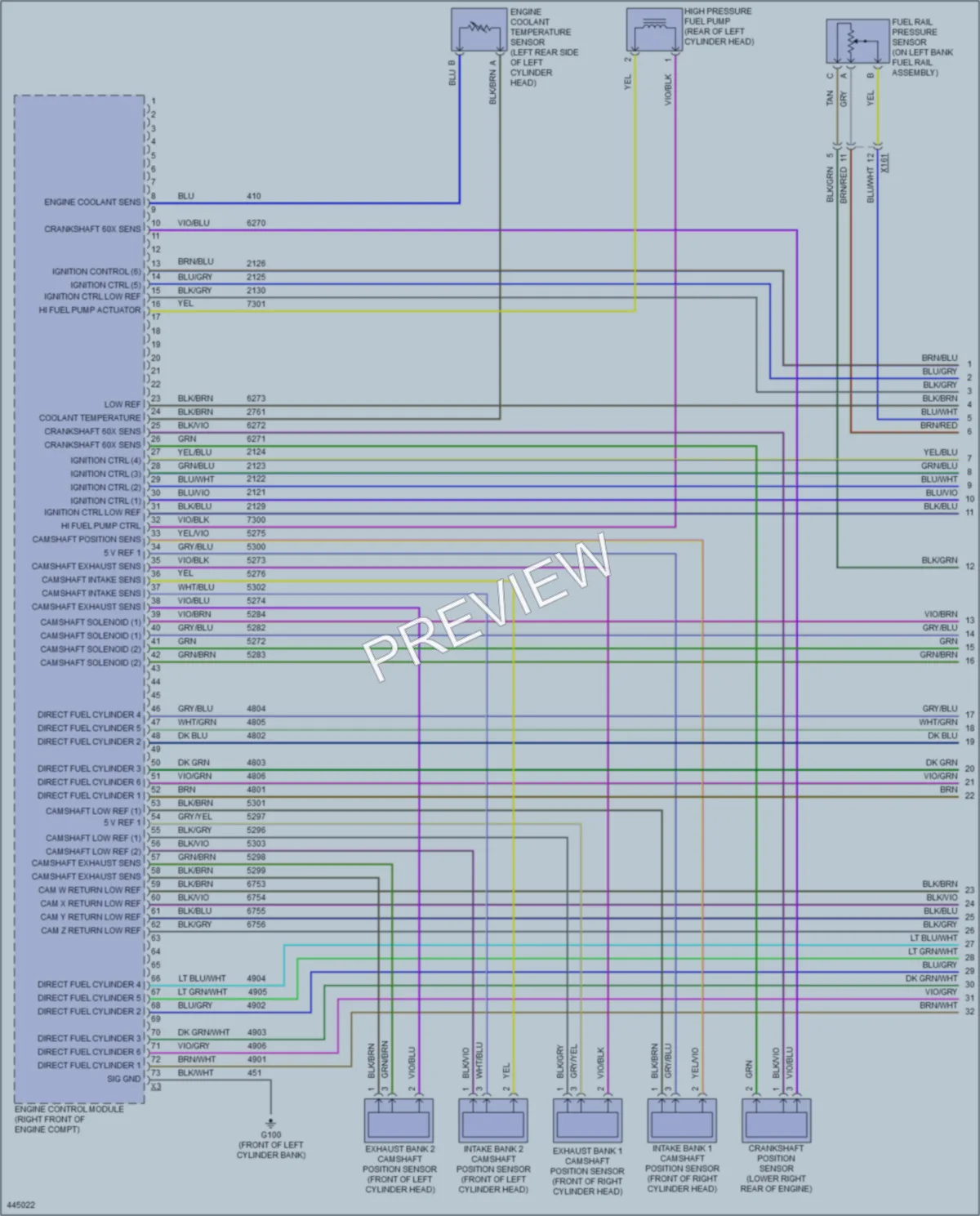 2014 Chevrolet CapricePPV Engine Performance wiring diagram preview